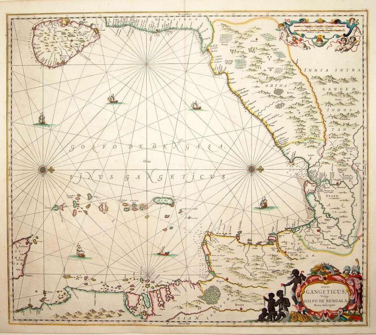 প্রাচীন শ্রীলঙ্কা মানচিত্র