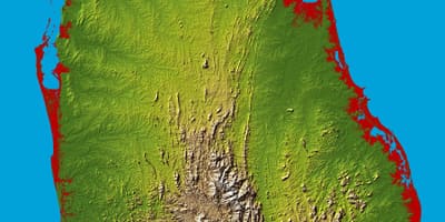 মানচিত্র শ্রীলঙ্কা 3d